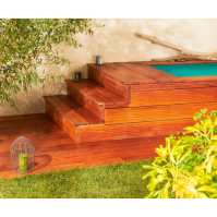 MODULESCA, Escalier d’exterieur modulable, marche 93 cm