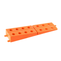 Cales terrasse crantées 170 orange (25 pcs)