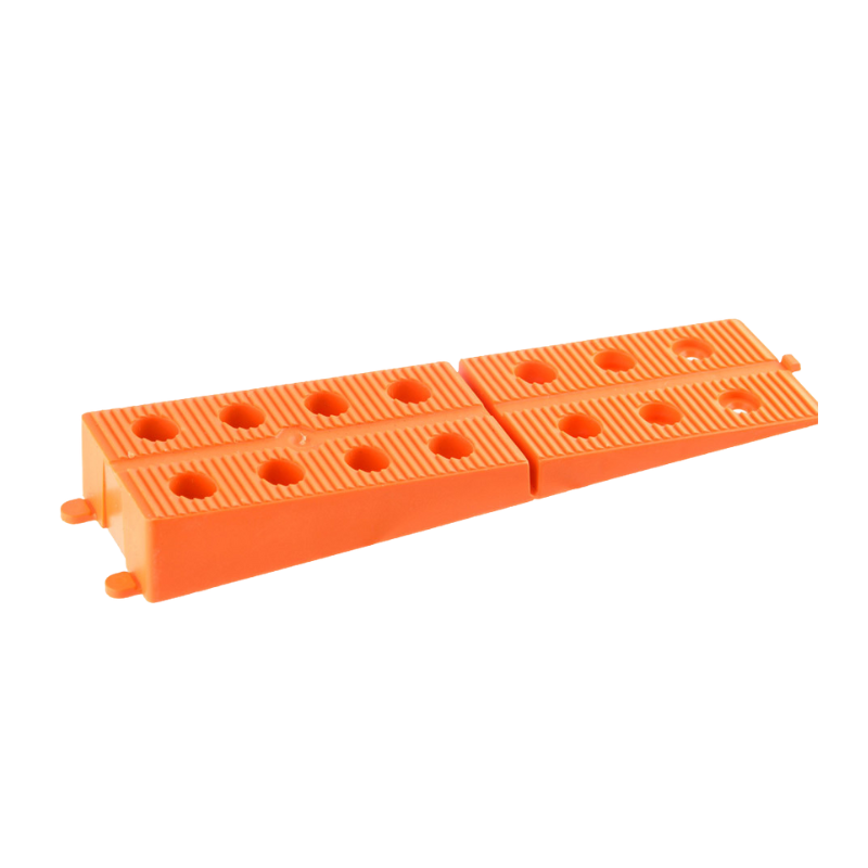 Cales terrasse crantées 170 orange (25 pcs)