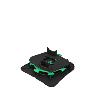 Plot autonivelant EASIO, Terrasse Bois, H 40-55 mm