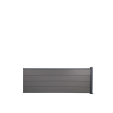 MCFENCE Anthracite, Clôture composite à platine, [H 0.65 m]