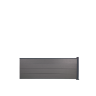 MCFENCE Anthracite, Clôture composite à platine, [H 0.65 m]