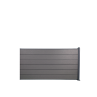 MCFENCE Anthracite, Clôture composite à platine, [H 0.95 m]