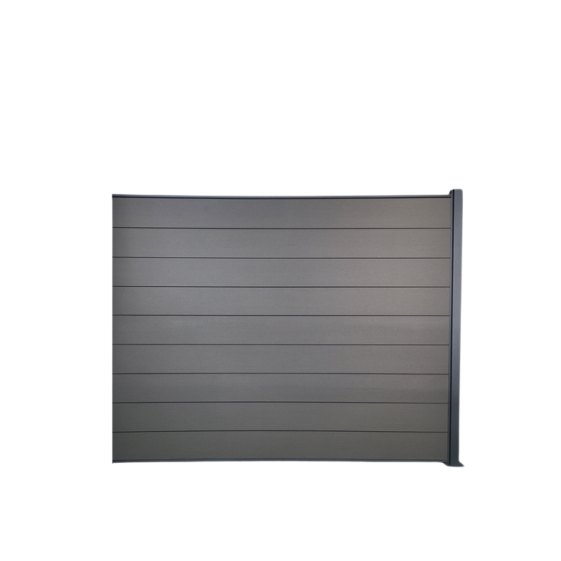 MCFENCE Anthracite, Clôture composite à platine, [H 1.40 m]