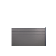 MCFENCE Anthracite, Clôture composite à sceller, [H 0.95 m]
