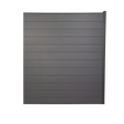 MCFENCE Anthracite, Clôture composite à sceller, [H 1.85 m]