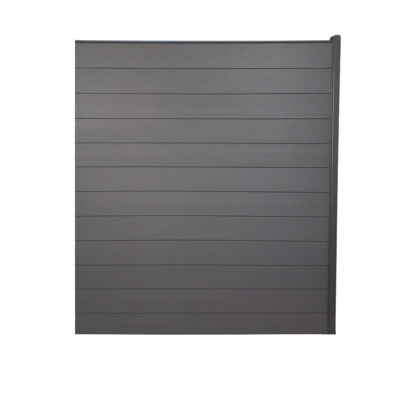MCFENCE Anthracite, Clôture composite à sceller, [H 1.85 m]