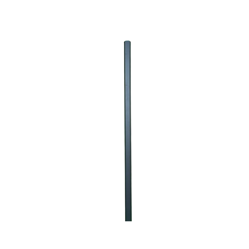 MCFENCE Anthracite, Poteau clôture multiangle à sceller [H 1.85m]