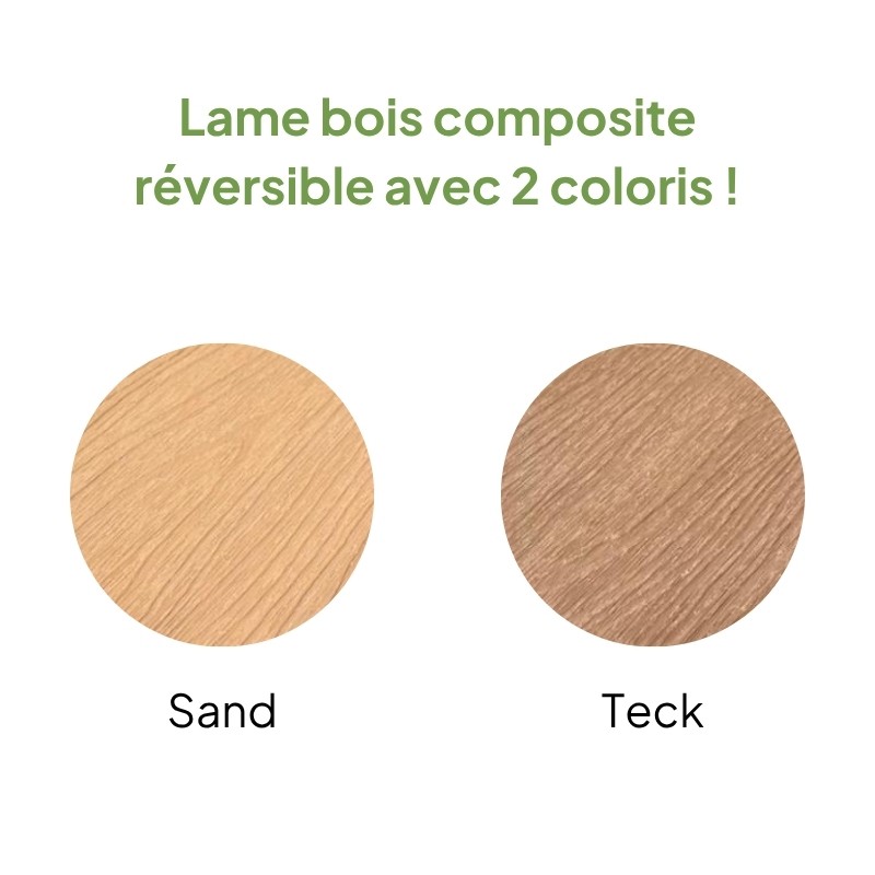 MCDECK Teck, Lame composite semi-pleine