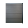 MCFENCE Anthracite, Clôture composite à platine, [H 1.85 m]