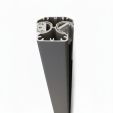 MCFENCE Anthracite, Poteau clôture multiangle [H 2.40m]