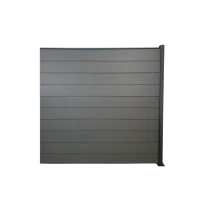 MCFENCE Anthracite, Clôture composite à platine, [H 1.55 m]