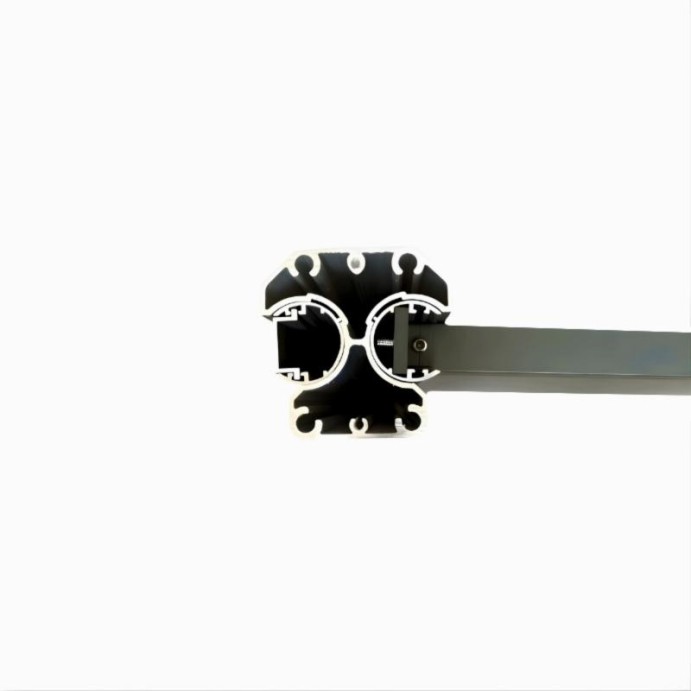 MCFENCE Anthracite, Poteau clôture multiangle [H 1.25m]