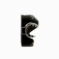 MCFENCE Anthracite, Poteau mural multiangle, [H 1.40m]