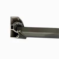 MCFENCE Anthracite, Poteau mural multiangle, [H 1.40m]