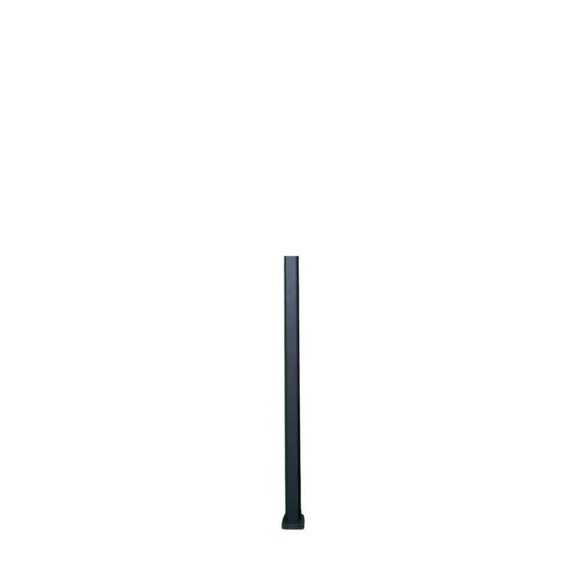 MCFENCE Anthracite, Poteau clôture multiangle [H 0.65m]