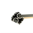 MCFENCE Anthracite, Poteau clôture multiangle [H 0.65m]