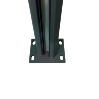 MCFENCE Anthracite, Poteau clôture multiangle [H 0.95m]
