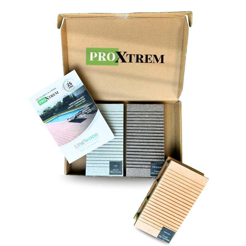 PRO XTREM The Originals, Pack échantillon, Terrasse Composite
