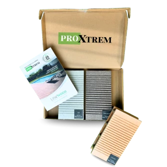 PRO XTREM The Originals, Pack échantillon, Terrasse Composite