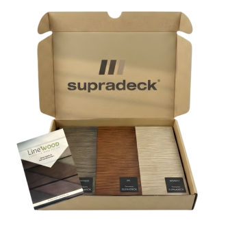 SUPRADECK The Originals, Pack échantillon, Terrasse Composite