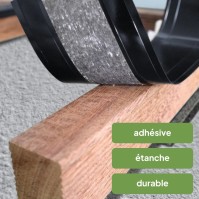 Bande d'étanchéité pour lambourde SPAX, [8.7 cm x 30 m]