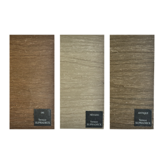 SUPRADECK Best Sellers, Pack échantillon, Terrasse Composite