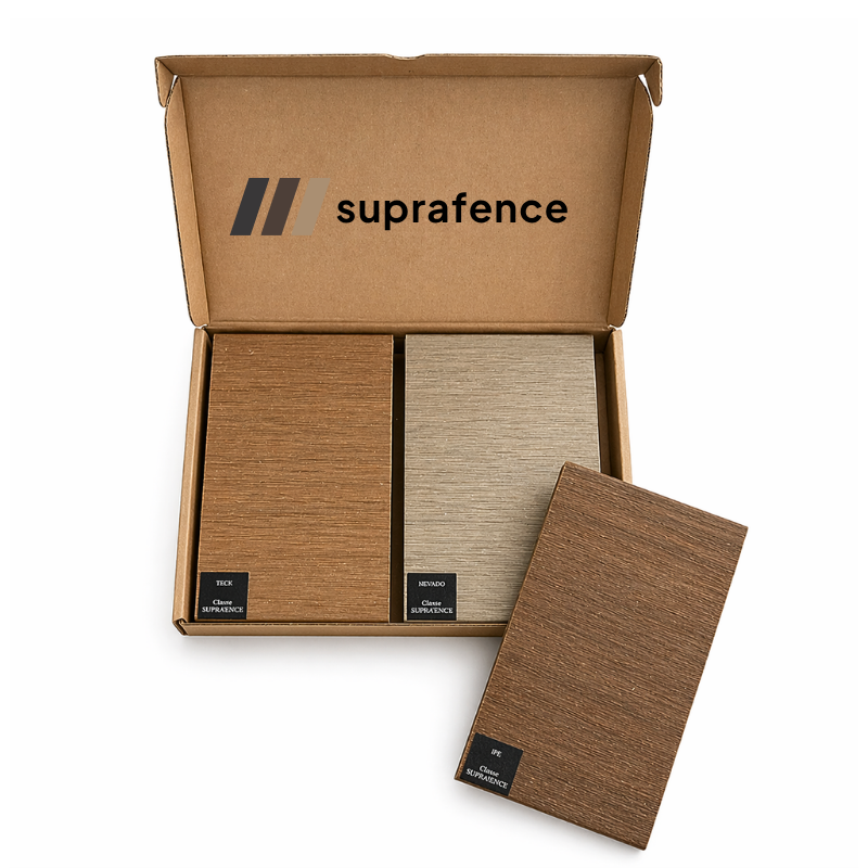 SUPRAFENCE, Pack échantillon, Lames Clôture Composite
