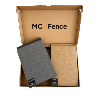 PACK 2 échantillons, Lames clôture composite MCFENCE