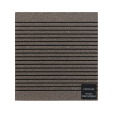 PRO XTREM Chocolat, Échantillon lame terrasse composite alvéolaire