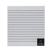 PRO XTREM Gris Clair, Échantillon lame terrasse composite alvéolaire
