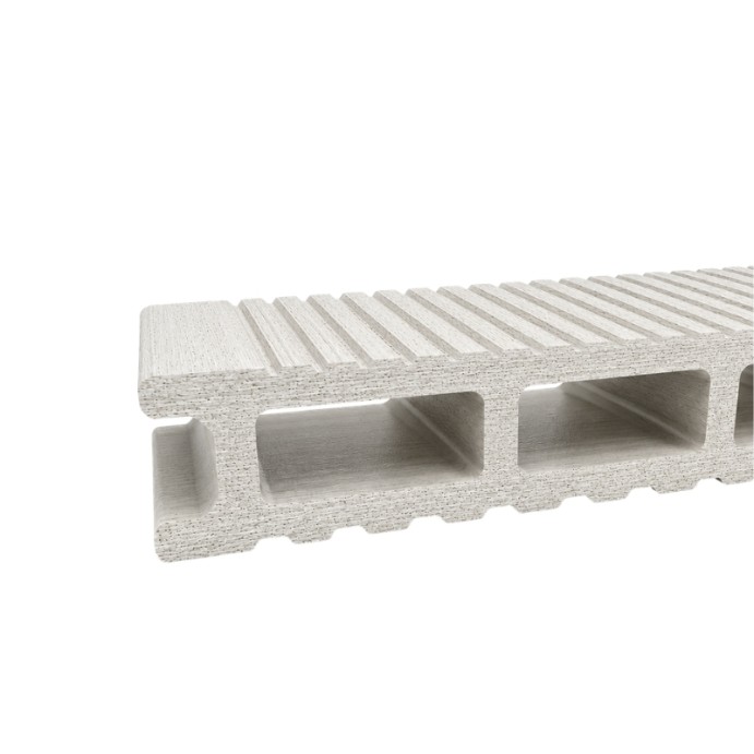 PRO XTREM Gris Clair, Échantillon lame terrasse composite alvéolaire