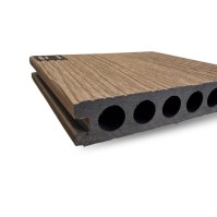 MCDECK Teck, Échantillon lame terrasse composite semi-pleine