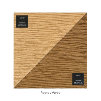 MCDECK Sand, Échantillon lame terrasse composite semi-pleine