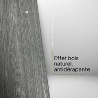 MCDECK Anthracite, Lame composite semi-pleine