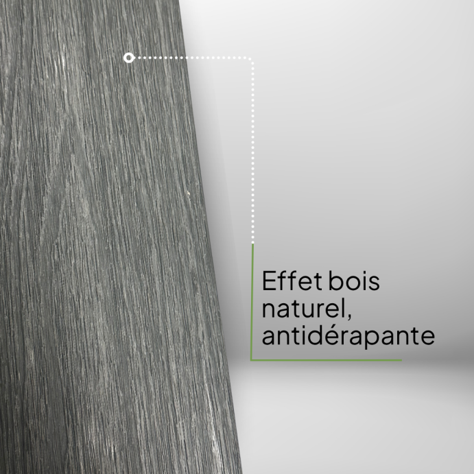 MCDECK Anthracite, Lame composite semi-pleine