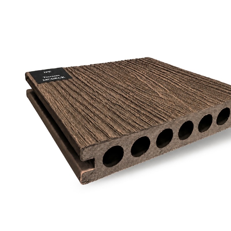MCDECK IPE, Échantillon lame terrasse composite semi-pleine