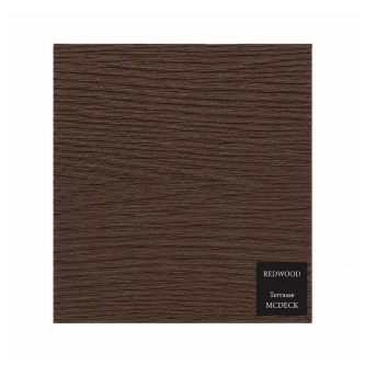 MCDECK Redwood, Échantillon lame terrasse composite semi-pleine
