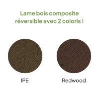 MCDECK IPE, Lame composite semi-pleine