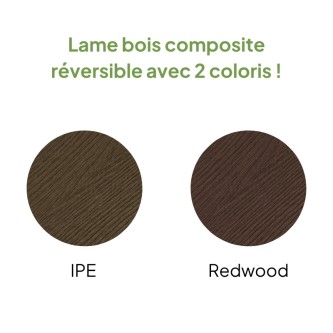 MCDECK IPE, Lame composite semi-pleine