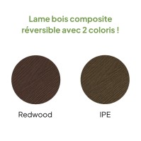 MCDECK Redwood, Lame composite semi-pleine