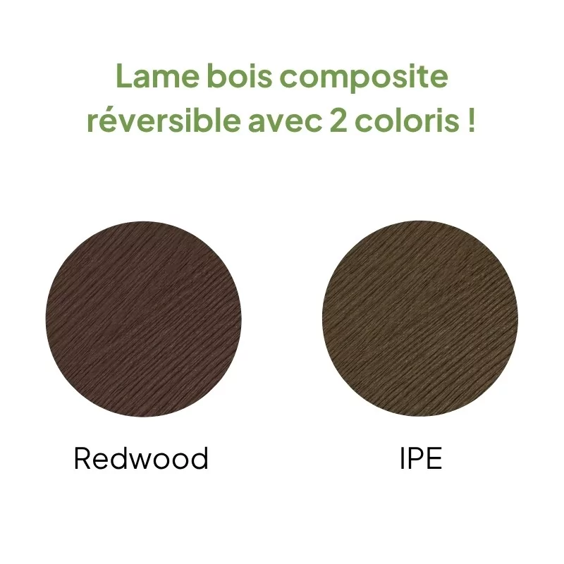 MCDECK Redwood, Lame composite semi-pleine