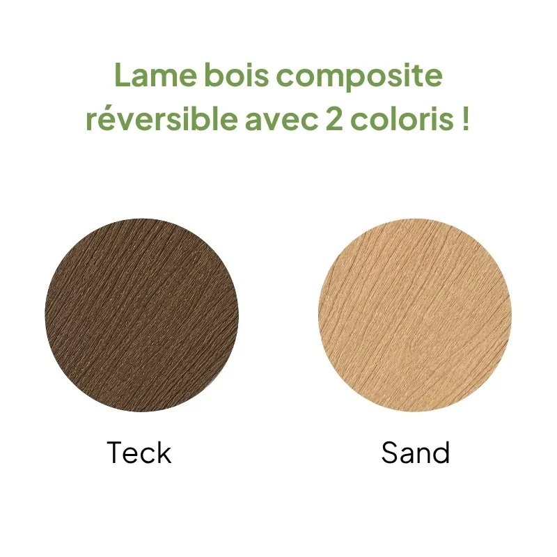 MCDECK Teck, Lame composite semi-pleine