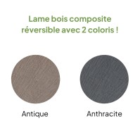 MCDECK Antique, Lame composite semi-pleine