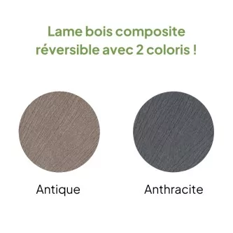 MCDECK Antique, Lame composite semi-pleine