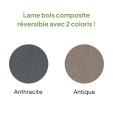 MCDECK Anthracite, Lame composite semi-pleine