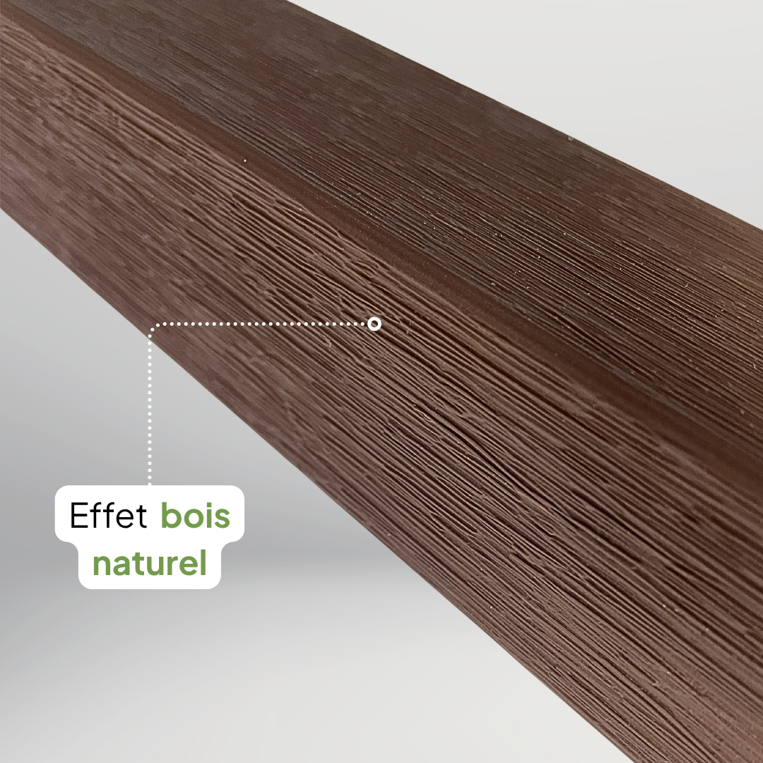 MCDECK Redwood, Cornière composite