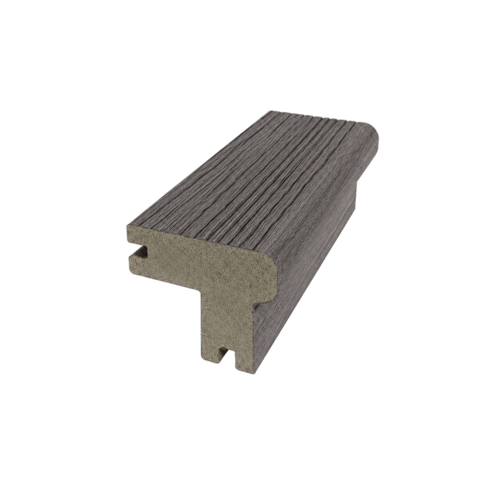 SUPRADECK Anthracite, Échantillon nez de marche composite