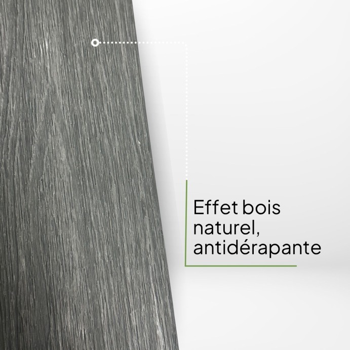 MCDECK Anthracite, Lame composite semi-pleine
