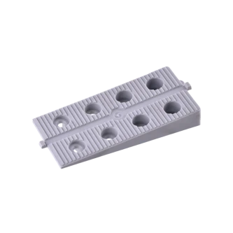 Cales terrasse crantées 90 gris (30 pcs)
